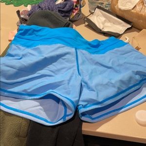 Lululemon blue shorts size 4